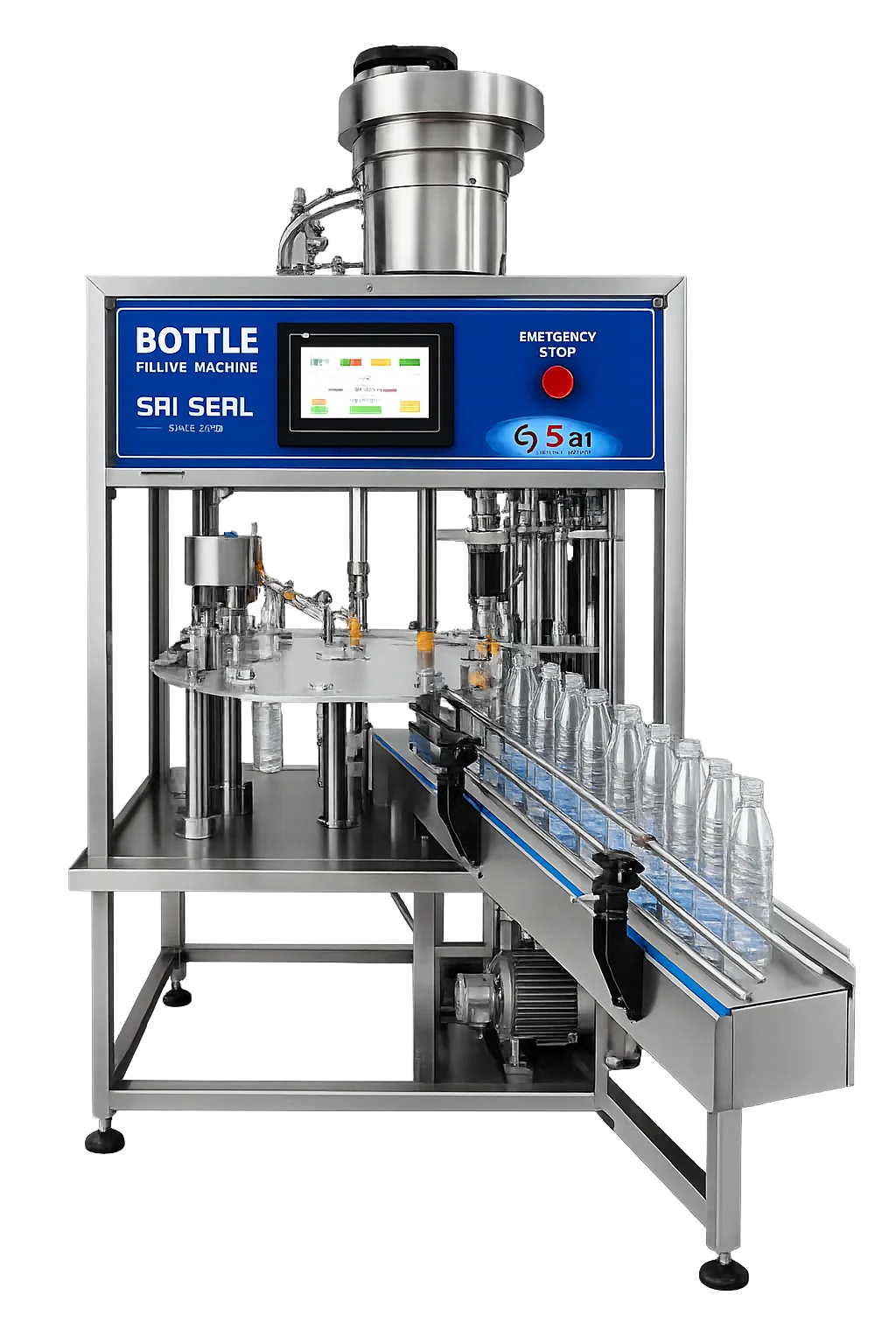Bottle Filling & Capping Machine